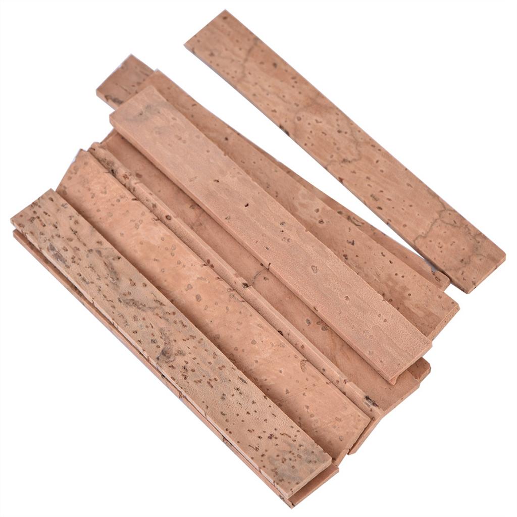 10er Set Klarinettenhalsstück Korkblatt Instrumentenreparatur Zubehör