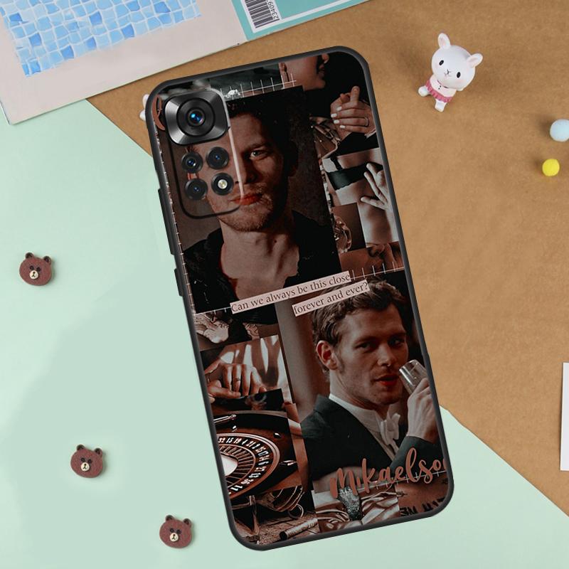 Klaus Mikaelson Vampire Diaries Case For Xiaomi Redmi Note 14 13 12 9 10 11 Pro 10S 11S 12S Cover For Redmi 13C 10C 12C 14C