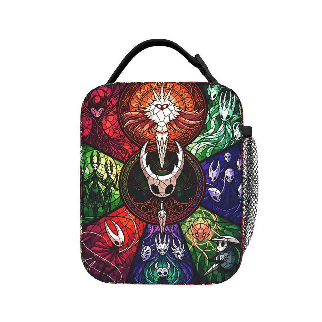 Hornet Hollow Knight Silksong Lunch Bag Travel Portable Zipper Thermal Tote Handbags For Men Waterproof Print Cooler Bag
