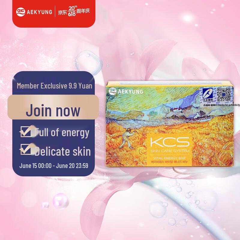 

Aekyung KCS Vitality Perfume Cleansing Soap