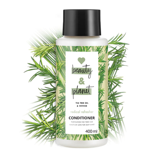 

Love Beauty and Planet Освежающий кондиционер для кожи головы с чайным деревом и ветивером - 400 мл