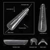 Almond Shaped Dual Nail Forms for Poly Gel Full Cover Nail Molds 12 Sizes Nail Extension Nail Art Salon Quality