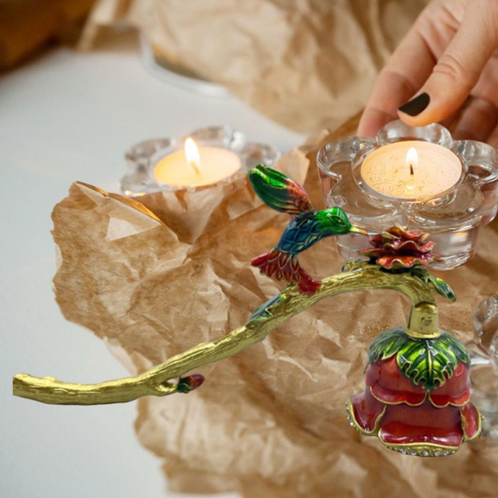 Kaarsendover met Lange Steel Anti-Slip Kaarsendover Gereedschap Gegraveerde Bloemen Wiekschaar voor Kaarsliefhebbers Huisdecoratie