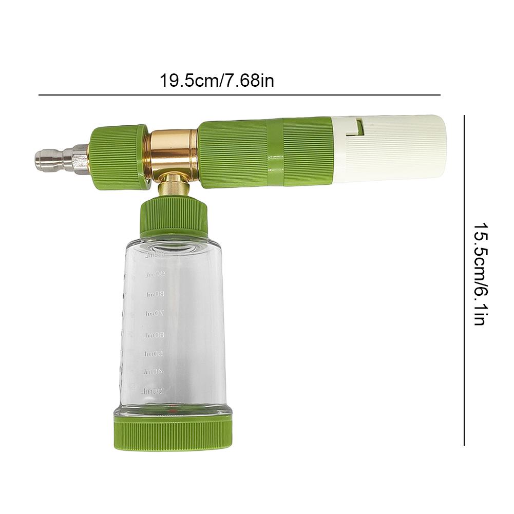 100/35ml Foam Lance Snow Sprayer Pot High Pressure Car Washer Gun Soap Foamer Wash Watering Sprinkler for Car Home Cleaning Tool