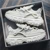 New Exquisite Men's Sneakers Trend Versatile Casual Shoes Thick Soled Height Boosting Comfortable Running Shoes