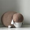 Cartoon Cute White And Brown Sheep Plush Doll Pillows For  Room And Sofa Decorat