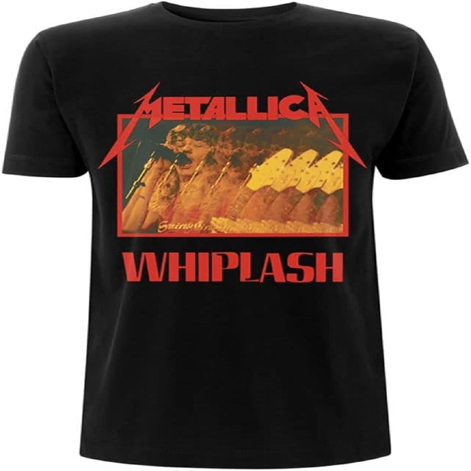 Мужская футболка Metallica Whiplash X-Large Черная S