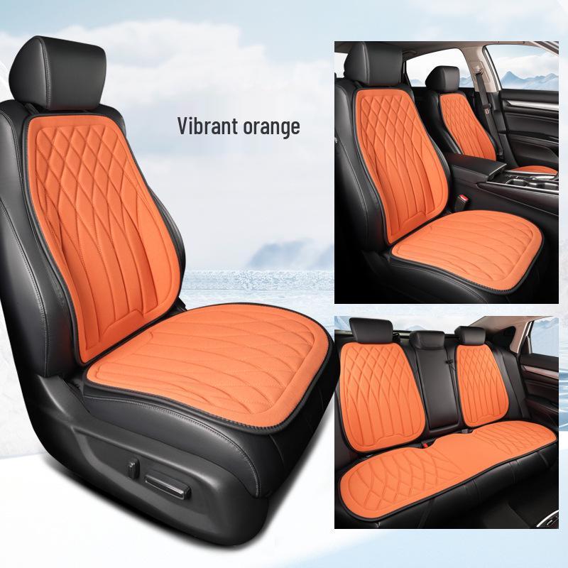Universal Seaweed Fiber Car Seat Cushion - All-Season, Anti-Slip, Imitation Latex for Five-Seater