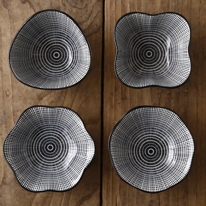 Japanese Style Ceramic Sauce Dish Set