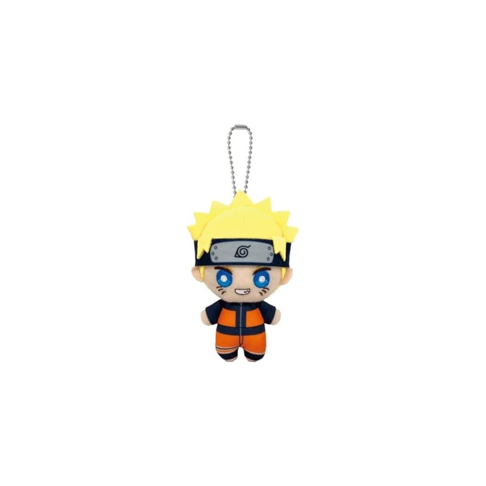 Bandai Namco Nui Naruto Shippuden Uzumaki Naruto Ball Chain Mascot Keychain