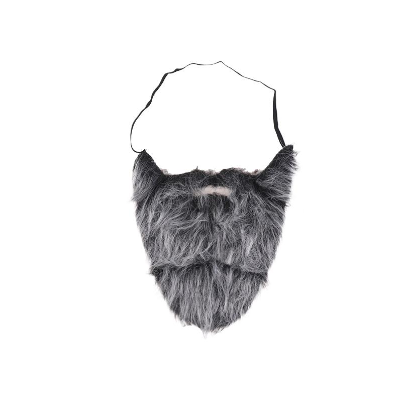 Fake Beard Dress Up With Elastic Rope Facial Hair Cosplay Fake Mustache For Stage Performance Holiday Masquerade Festive
