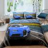 Bedding Set 2/3pcs 3D Racing Car Print Duvet Cover Set Polyester Quilt Cover Pillowcase Single Queen Twin King Size for Boys Men