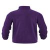 Men's Fleece-Lined Outdoor Jacket With Zipper And Long Sleeves