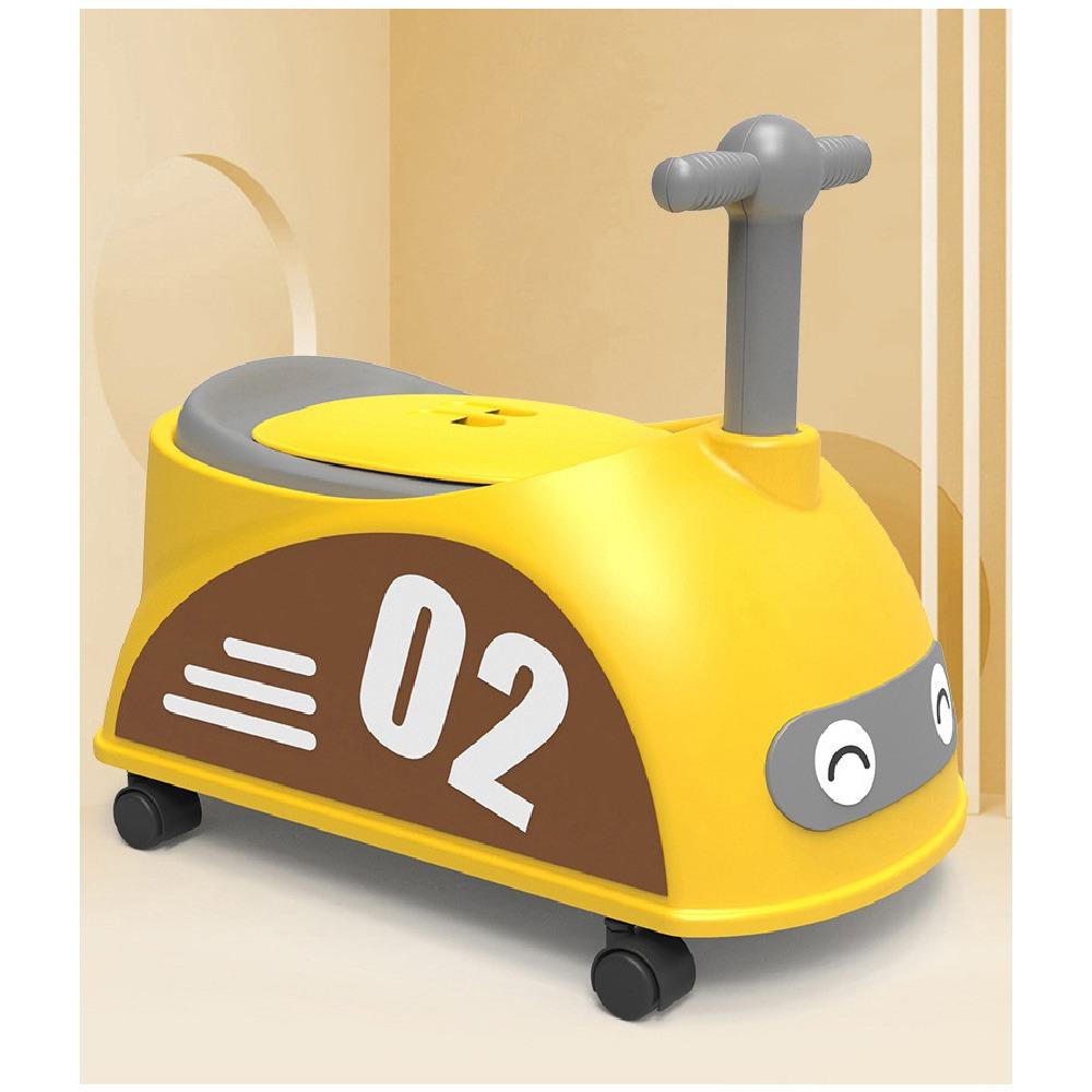 Sedile per Vasino Addestramento Bambini a Forma di Macchina, Grande Vasino Cartoon per Bambini e Bambine, Sgabello Vasino Giocattolo Regalo per Bambini Piccoli