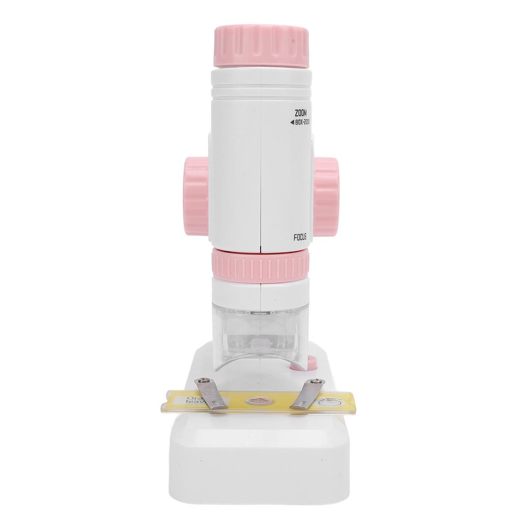 Kids Microscope Portable Miniature Microscope High Definition Science Experiments Set for School