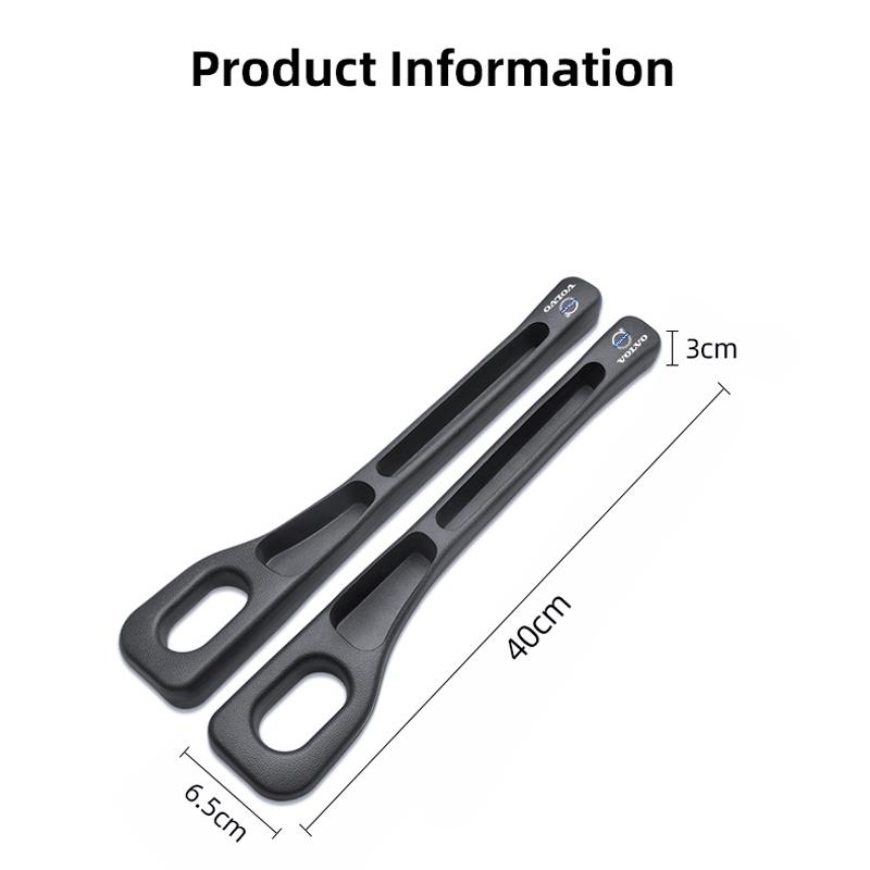 2Pcs Car Seat Gap Filler Auto Seat Gap Plug Strip With For Volvo XC90 V90 V60 XC60 V40 EC40 EX40 S80 S60 S90 C40 XC40 V70 XC70