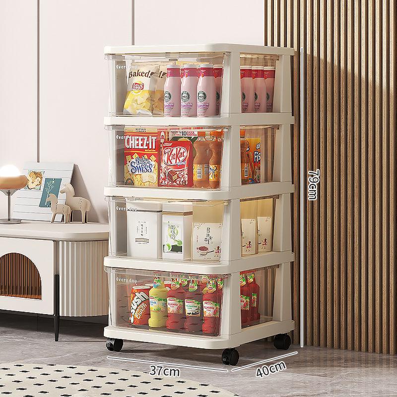 Sertar de depozitare din plastic pentru gustări și jucării - Cutie organizatoare pentru casă