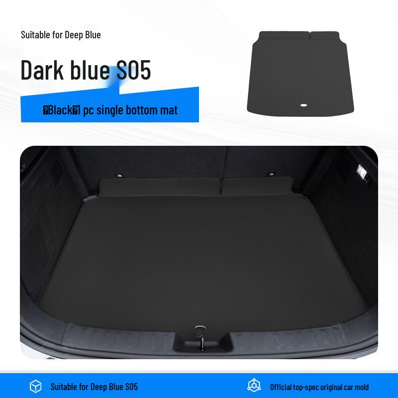 Tiefblau S05 Kofferraummatte & Aufbewahrungsbox für Auto-Innenraum-Modifikation