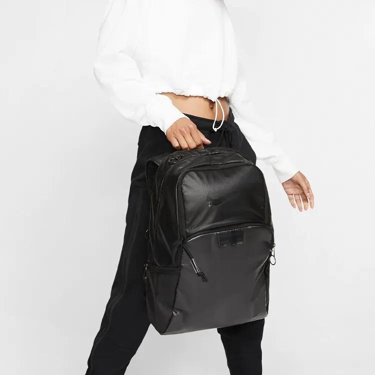 Nike Polyester Backpack Regular Unisex Black (Unisex) Backpacks DB4693 010