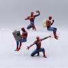 Popular New 4 Spider Man Casual Edition Peripheral Figurines Home Desktop Car Ornaments Cake Decoration Models Gifts