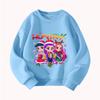 HUNTRX Devil Hunter Weihnachten Kinder Rundhals-Sweatshirt mit Rumi, Mira, Zoey Design für festlichen Spaß