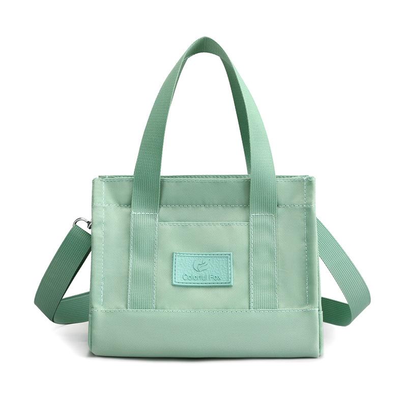 Waterproof nylon women's bag shopping portable versatile shoulder bag fashionable simple personalized messenger bag