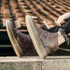 Podzimní a zimní nová korejská verze jednoduchých pánských bot Boty pro volný čas Tendon Sole Vysoké boty