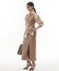 Peulojegteuweibeu Born Slit Long Skirt [Beige]