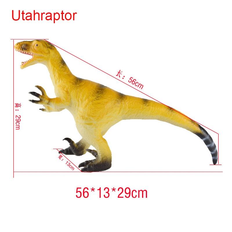 Premium Quality Toy Dinosaur Large Rubber Play Figures Ideal For Kids' Imaginative Play