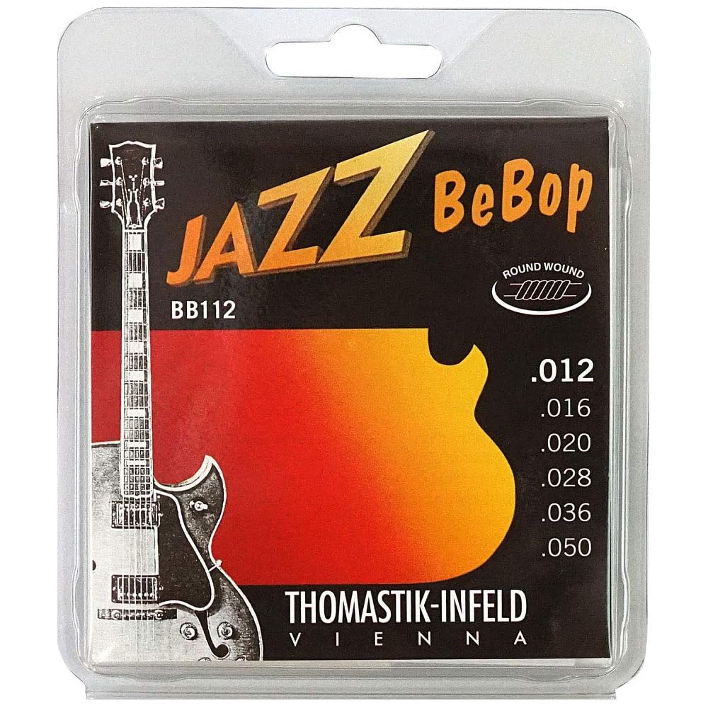 Thomastik-Infeld BeBop BB112 Round Wound Jazz Guitar Strings 10-46 Gauge