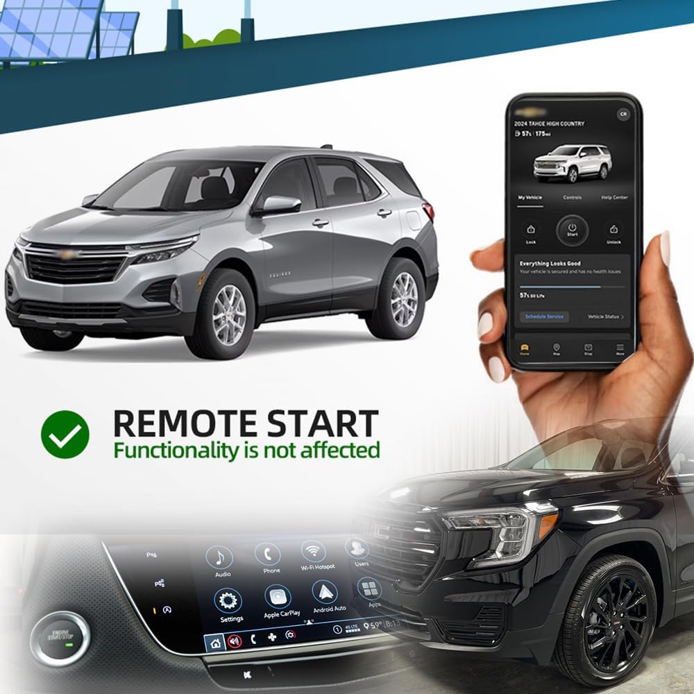 NSLUMO Auto Start Stop Eliminator/Disabler/Disable for -2024 Chevy Traverse Blazer Malibu Equinox & GMC Terrain Automatic Stop Start Engine System