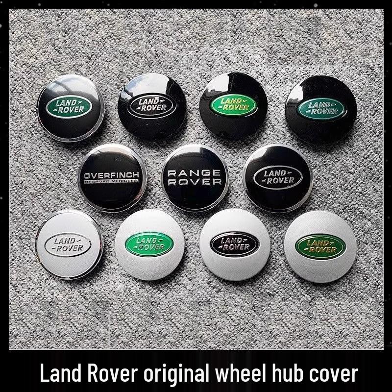 Land Rover Wheel Covers for Range Rover Evoque, Discovery 3 & 4, Freelander 2, Range Rover Sport - Car Emblems