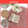Elegant Ins Korean Style Plaid Tablecloth For Home Decoration And Desk Cloth