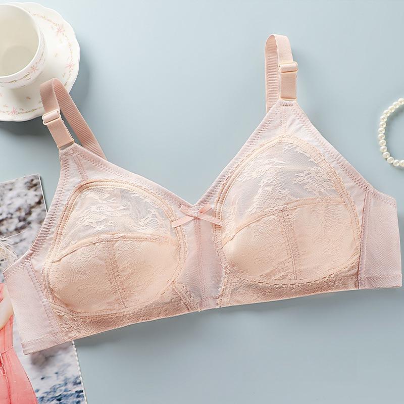Sexy Transparent Lace Push Up Bra Thin Bralette Top Women's Bras Bralette Deep V Sexy Lingerie