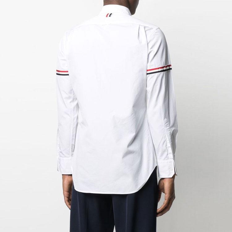 THOM BROWNE RWB Stripe Button-Up Shirt MWL150E-03113-100