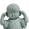Monk Figurine Buddha Statue Delicate Decorative Dolls Ornaments Handmade Cute for Tabletop Decoration Home Decor Religion Office