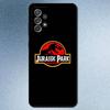 J-Jurassic Park Dinosaur World Phone Case For Samsung S25,S24,S21,S22,S23,S30,Ultra,S20,Plus,Fe,Lite,Note,10,9,5G Black Cover