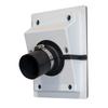 Split Cover Wall Sleeve Kit for AC Line Set Easy Install Wall Penetration Cover for Indoor Outdoor Air Conditioner Systems HVAC Line-Set Cover