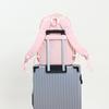 Large Capacity Student Schoolbag Women's Solid Color Backpack Multi-compartment Travel Backpack