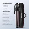 NEEWER 200cm Video Camera Tripod with Fluid Quick Release Tripod Travel Photography Tripod with QR Compatible with DSLRs and Maximum Load 8kg Tripod,