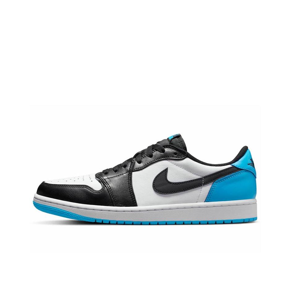 

Кеды Jordan 1 Retro Low OG Black Dark Powder Blue CZ0790-104