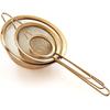 3 Pcs Multi-functional Stainless Steel Filter Fine Mesh Filter with Non-slip Handle Easy To Clean Safe Durable and Versatile