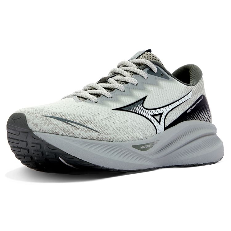 Mizuno Astro Plus Comfortable Cushioning Lightweight Height Increasing Rebound Low Top Running Shoes Unisex Sneaker Green Gray D1GH240111