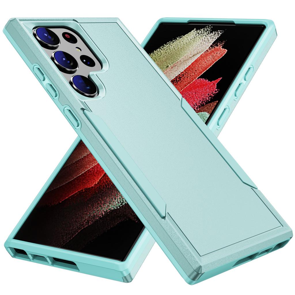 New Model Is Suitable for Samsung S25FE Trailblazer Two In One Mobile Phone Case S24 Contrasting Color Military Drop Protection Case