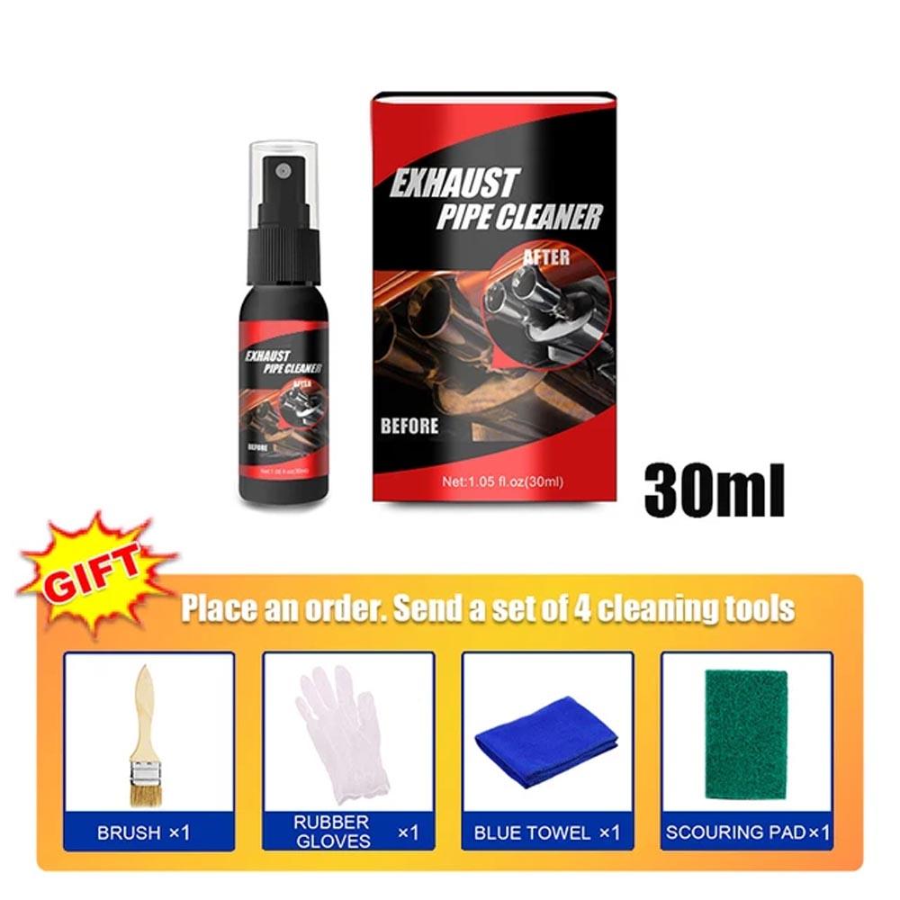 

30/100 мл набор для чистки выхлопных труб автомобиля очиститель ржавчины на металлических поверхностях спрей средство для удаления ржавчины средство для обслуживания мотоцикла