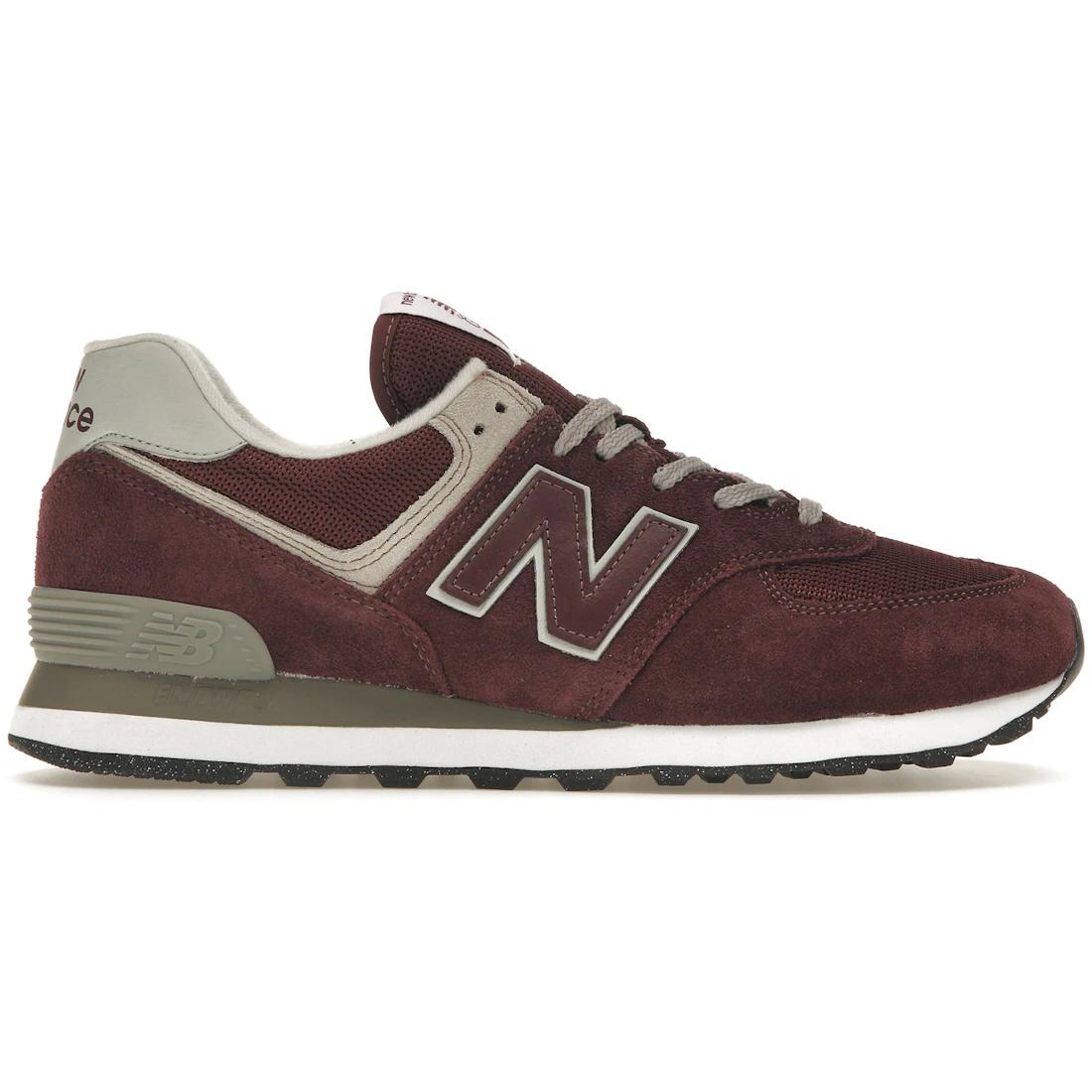 

Кроссовки New Balance 574 Бордовый Белый(МЛ574ЭВМ) 37.5