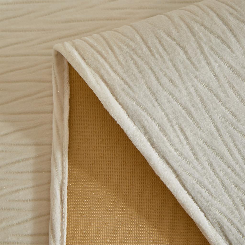 Geprägte Texturen Samt Sofabezug Einfarbig Glitzernd Sofa Überwürfe Wohnzimmer Kissenbezug Rutschfest Dekor Kinder Haustiere Schutz