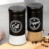 Salt and Pepper Set Salt Shaker Pepper Shaker Glass Spice Container