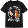 Boxer Dog Best Friends For Life T-Shirt