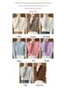 Elegant Advanced Style Seamless Half-High Women's Pullover Sweater in 100% Pure Wool